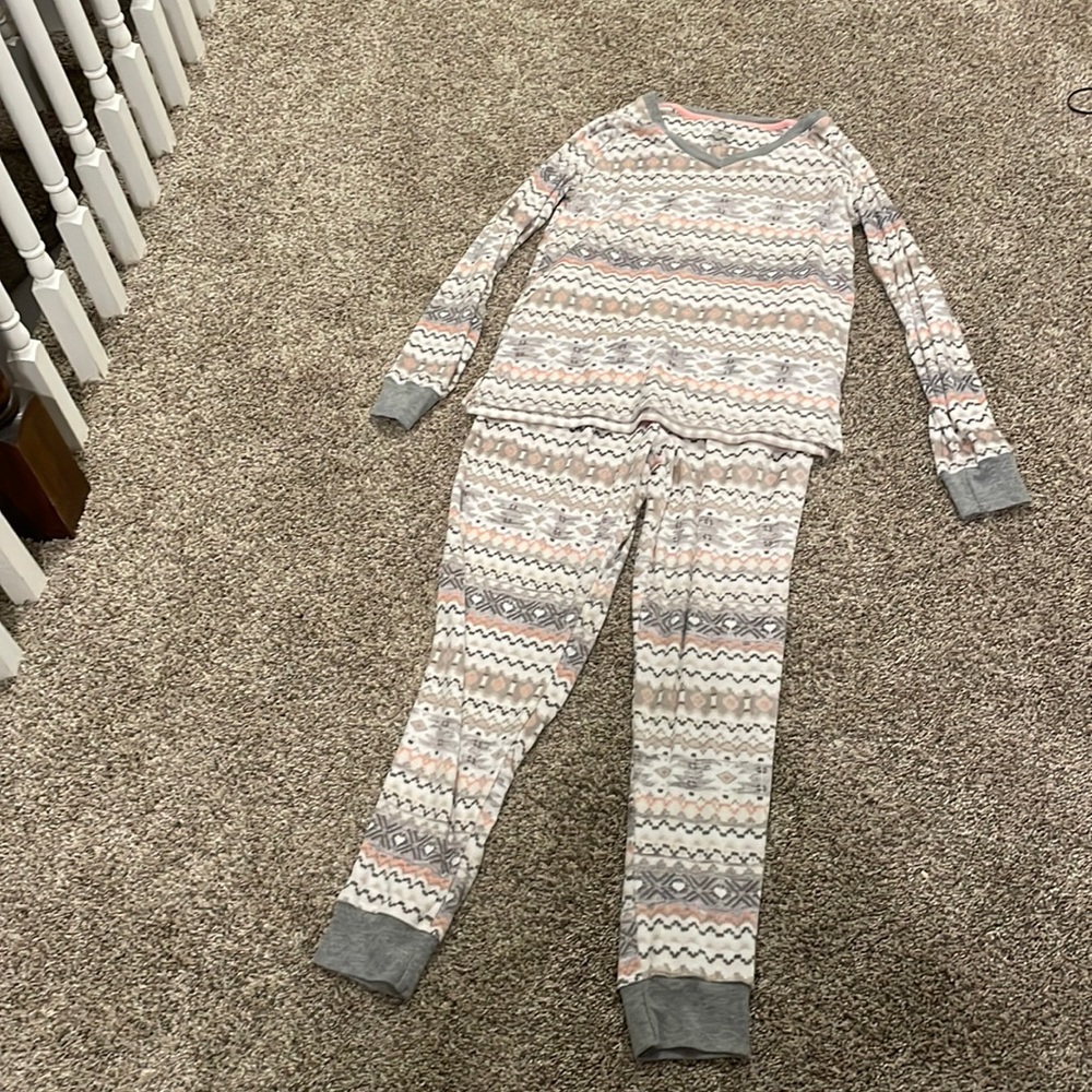 Cuddl duds fleece pajamas womens small